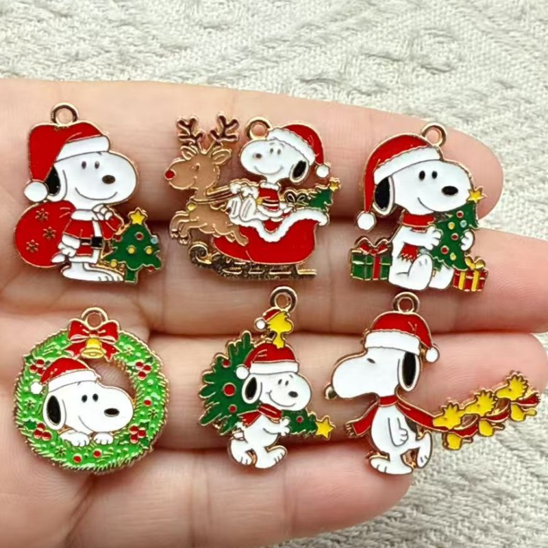 Pet Supplies Warehouse - 10pcs Dog Christmas Charm Jewelry Accessories