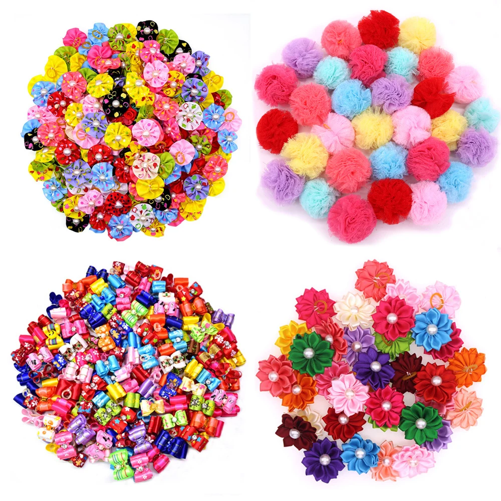 Pet Supplies Hours - 20PCS Pet Bows Dog Hair Bows