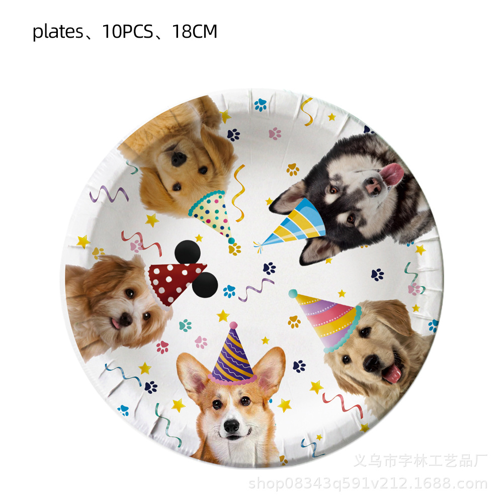 Pet Dog Party Plates Cup Napki - Pet Supplies Warehouse recension och pris