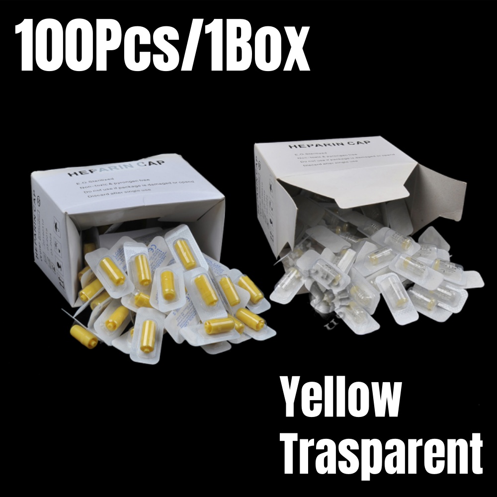 100Pcs/Box Heparin Cap IV Disp - Pet Supplies Warehouse recension och pris