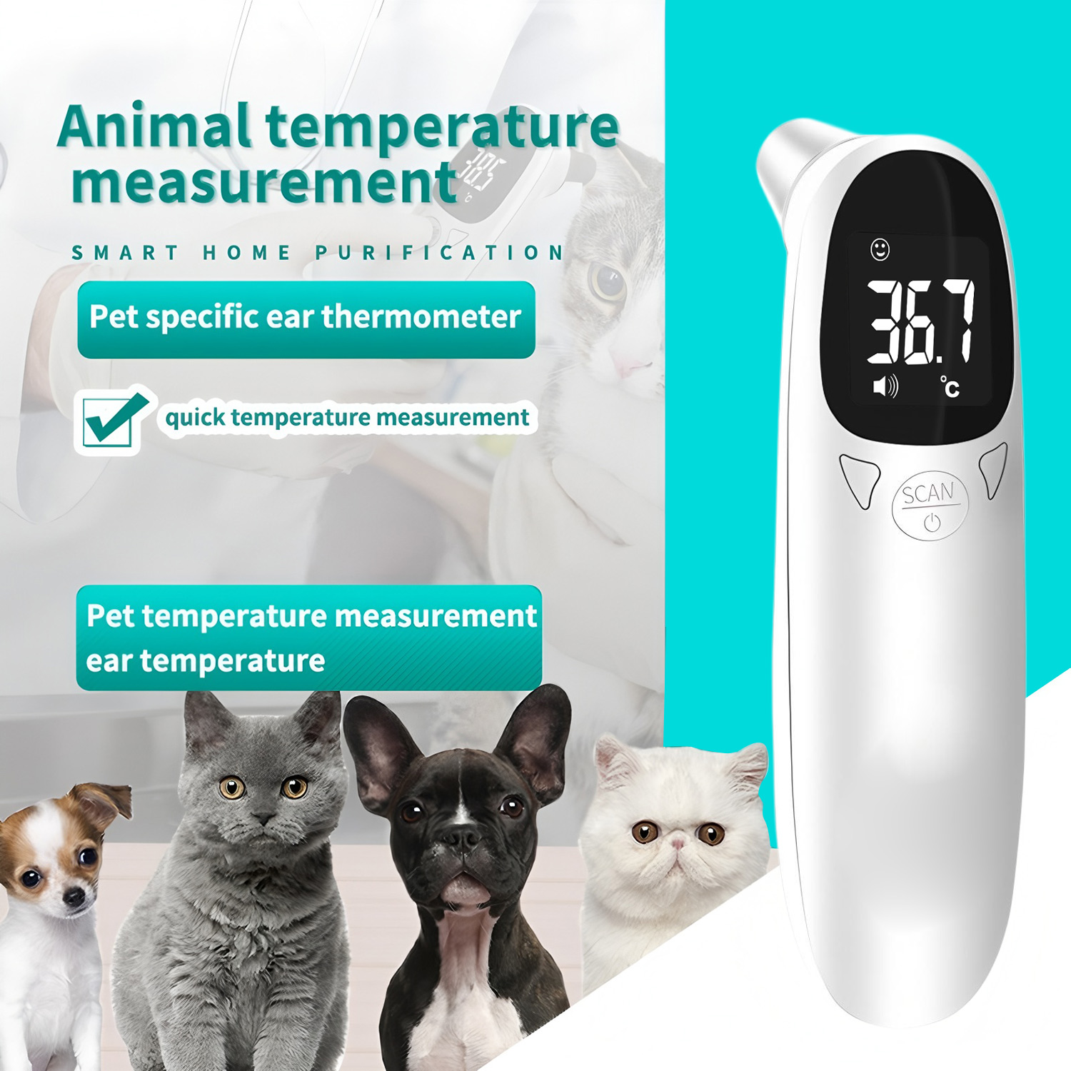 Pet Ear Digital Thermometer No - Pet Supplies Warehouse recension och pris