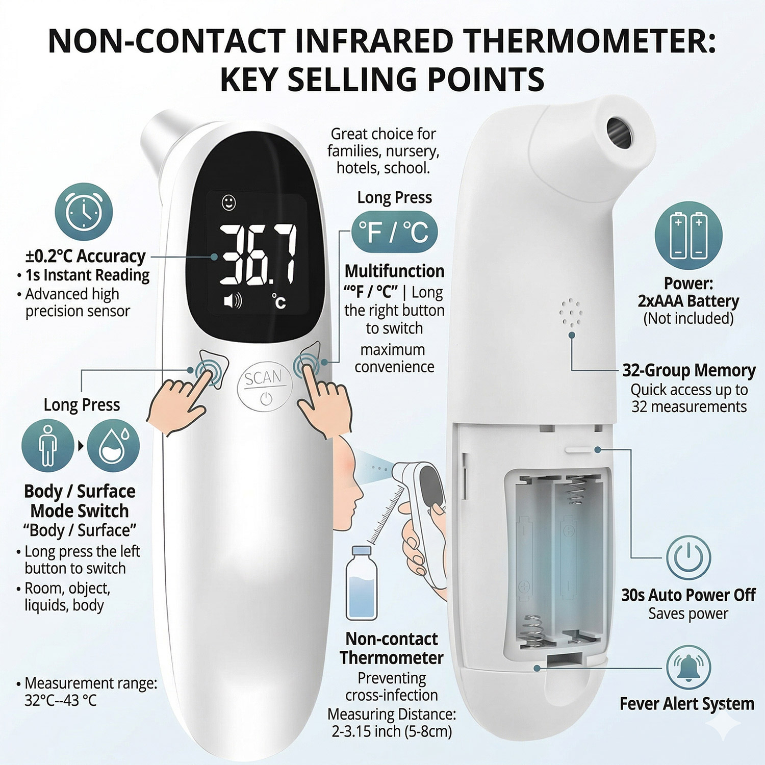 Pet Ear Digital Thermometer No - Pet Supplies Warehouse recension och pris