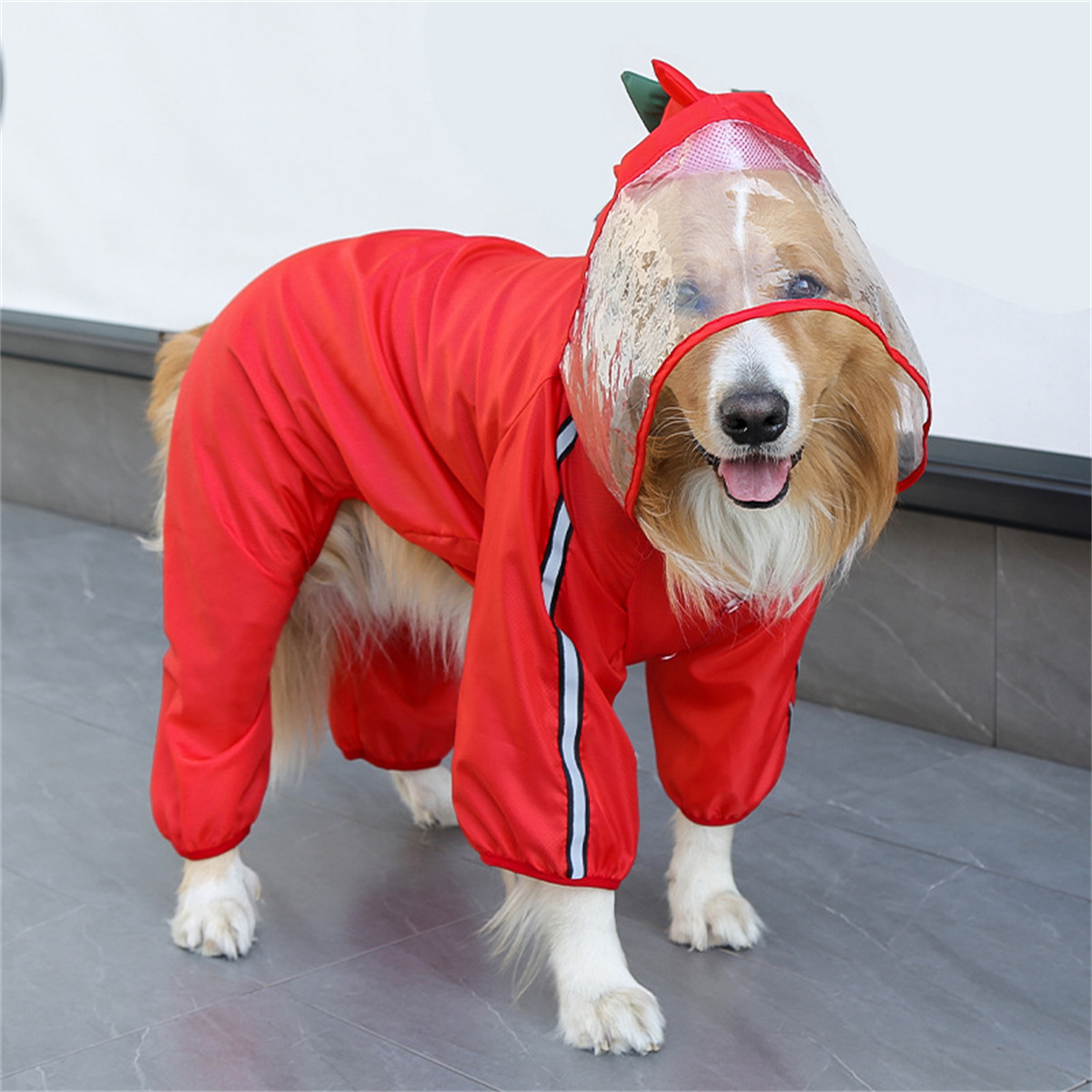 Dog Raincoat Waterproof Dogfac - Pet Supplies Hours recension och pris