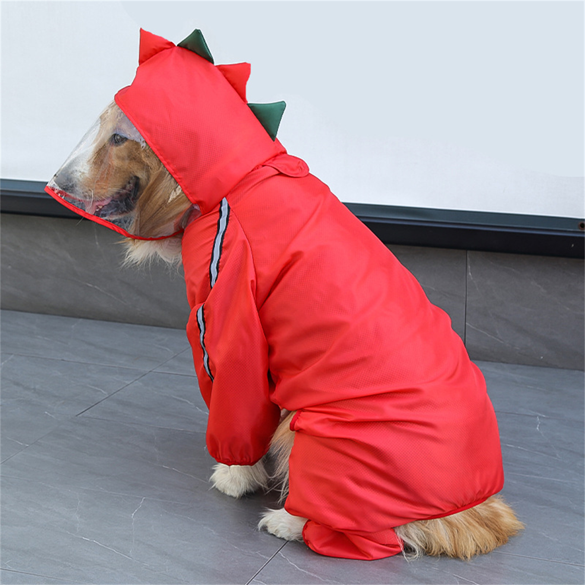 Dog Raincoat Waterproof Dogfac - Pet Supplies Hours recension och pris
