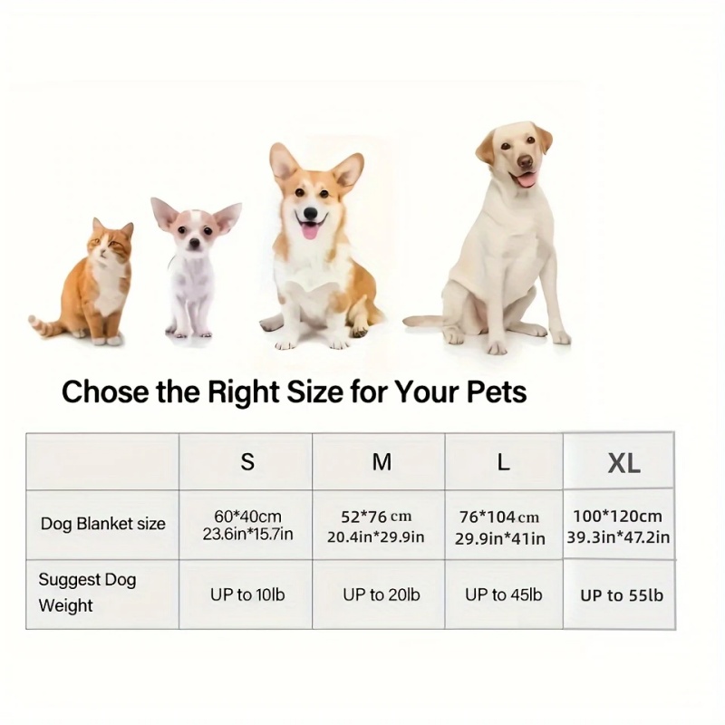 3PCS Soft Fluffy Pet Blanket C - Pet Supplies Warehouse recension och pris