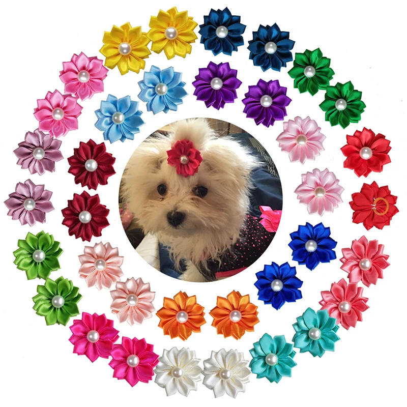 20PCS Pet Bows Dog Hair Bows f - Pet Supplies Hours recension och pris